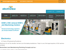 Tablet Screenshot of electronicagroup.com